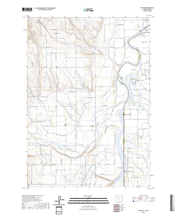 Owyhee 2024 topographic map thumbnail