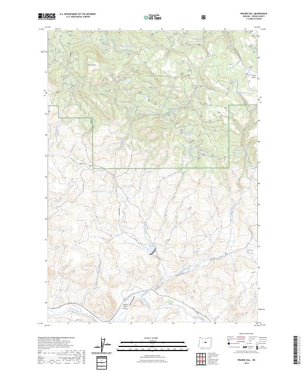 Prairie Hill 2024 topographic map thumbnail