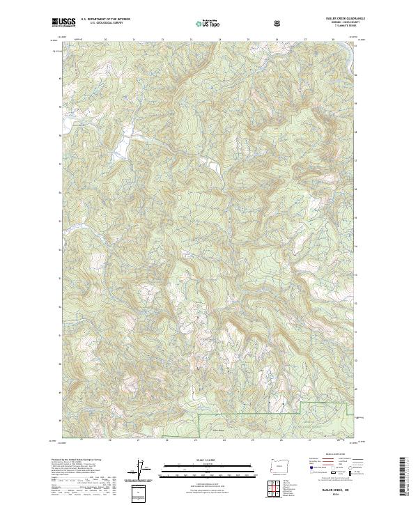 Rasler Creek topographic map thumbnail