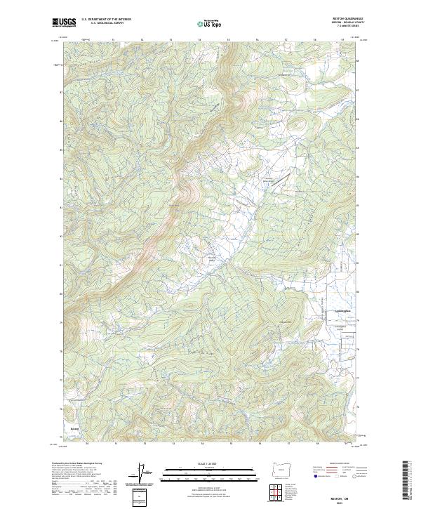 Reston 2023 topographic map thumbnail
