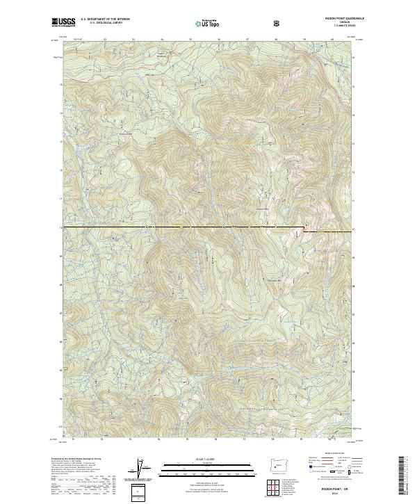 Rigdon Point topographic map thumbnail