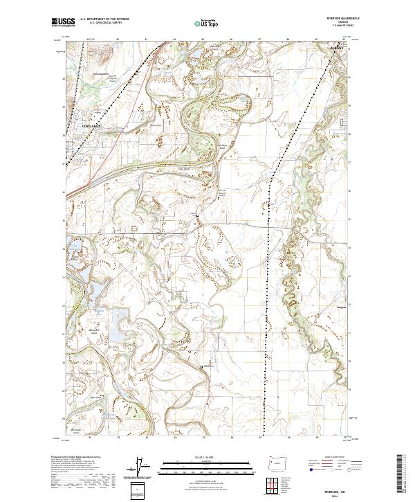Riverside 2024 topographic map thumbnail
