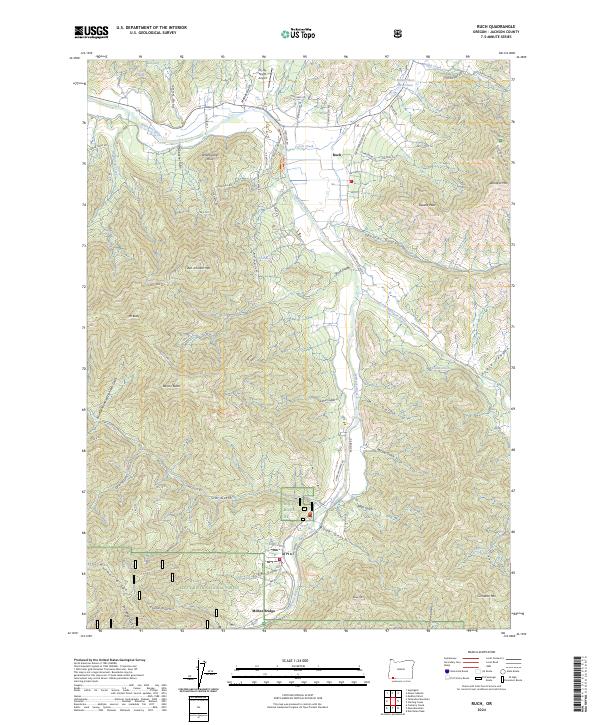 Ruch 2024 topographic map thumbnail