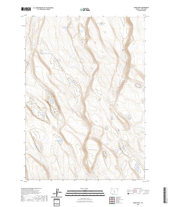 Sheep Rock 2023 topographic map thumbnail