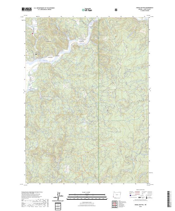 Signal Buttes 2023 topographic map thumbnail