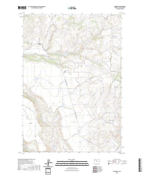 Simnasho 2024 topographic map preview