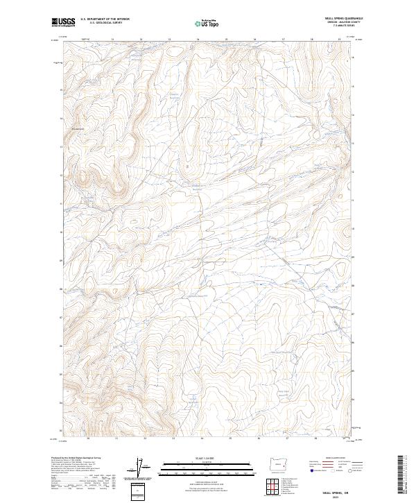 Skull Spring 2023 topographic map thumbnail