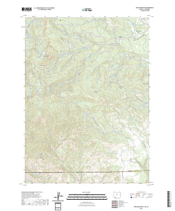 Soda Mountain 2023 topographic map thumbnail