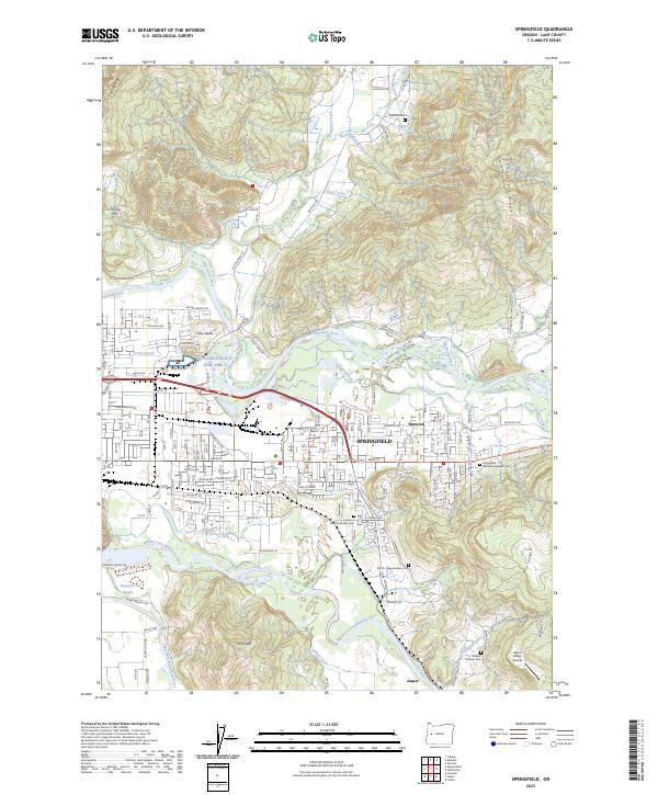 Springfield 2023 topographic map thumbnail