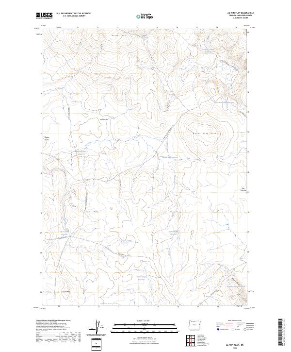aa-Tiipi Flat topographic map thumbnail