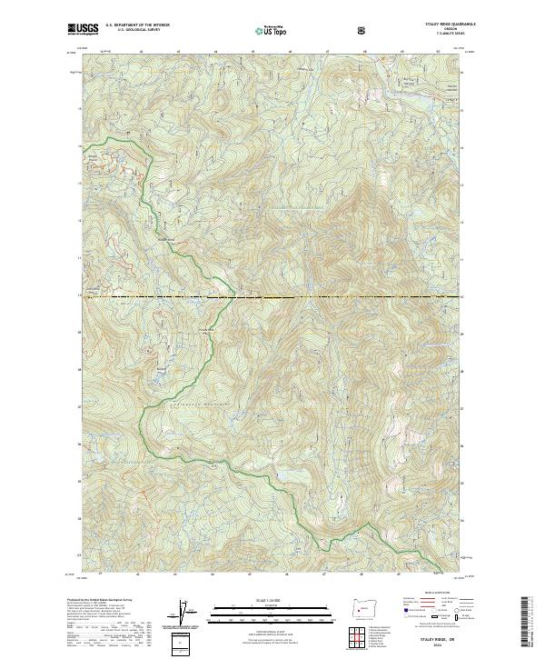 Staley Ridge 2024 topographic map thumbnail