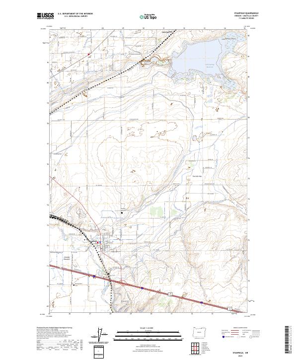 Stanfield 2023 topographic map preview