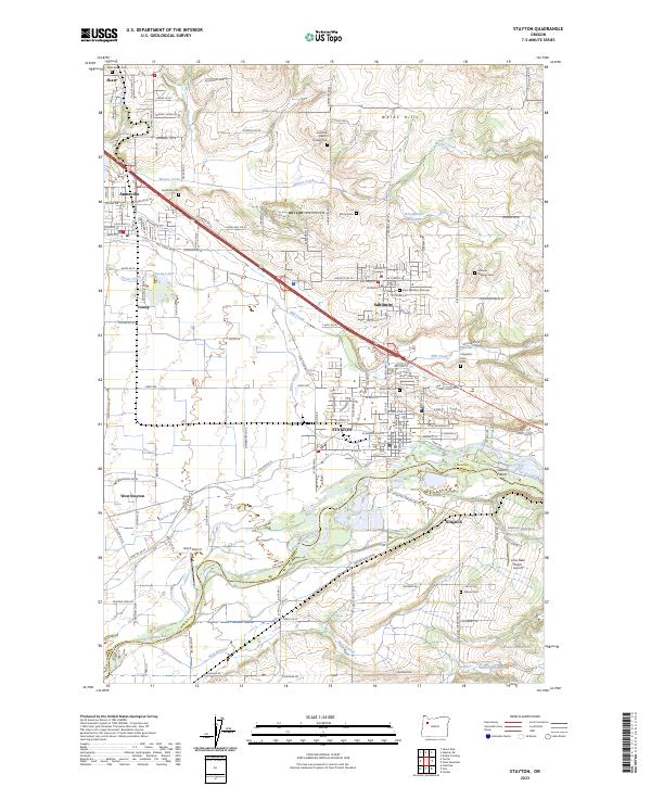 Stayton 2023 topographic map thumbnail