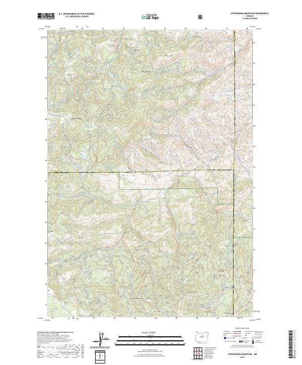 Stephenson Mountain 2024 topographic map thumbnail