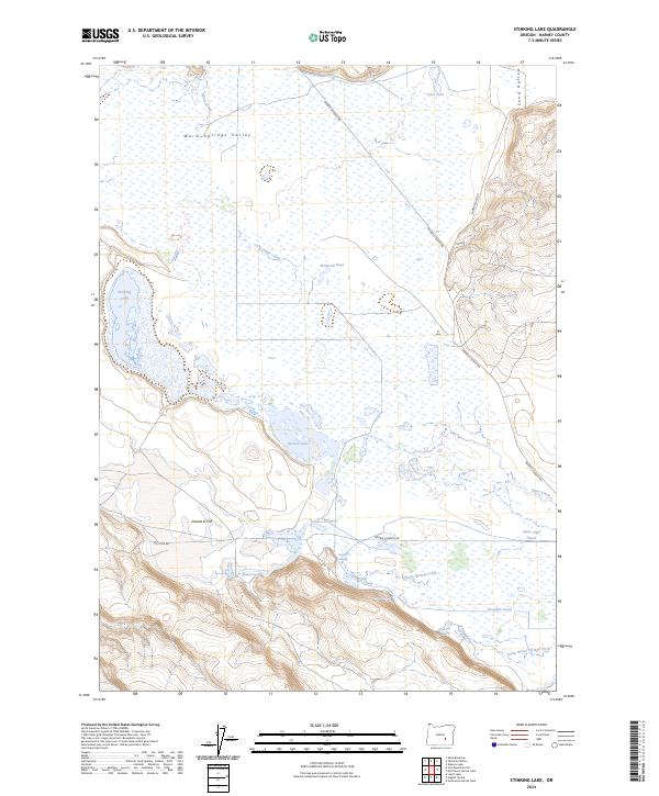 Stinking Lake 2024 topographic map thumbnail