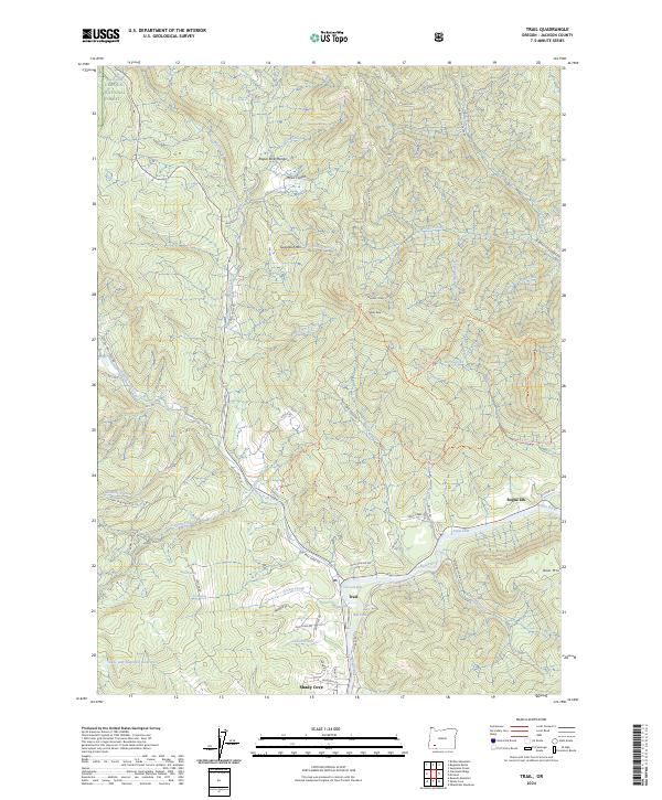 Trail 2024 topographic map thumbnail