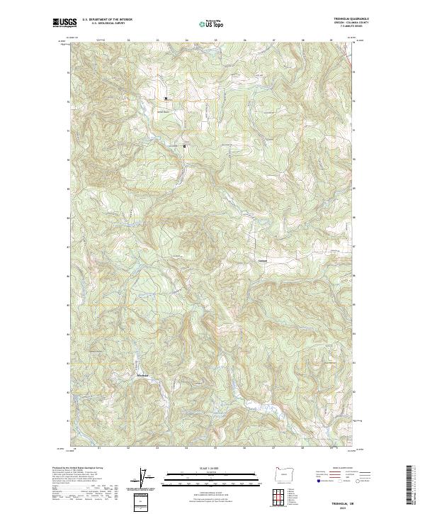 Trenholm topographic map thumbnail