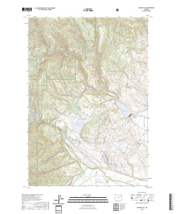 Tucker Flat 2023 topographic map thumbnail