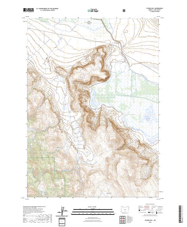 Tucker Hill 2023 topographic map thumbnail