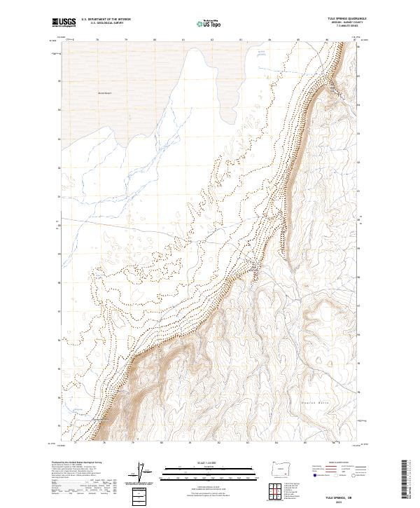 Tule Springs 2023 topographic map thumbnail