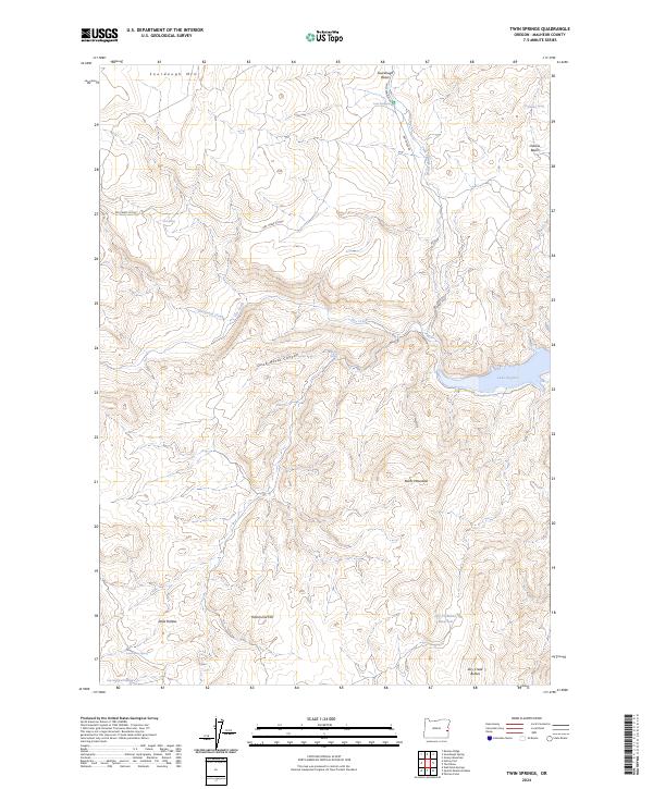 Twin Springs 2024 topographic map thumbnail