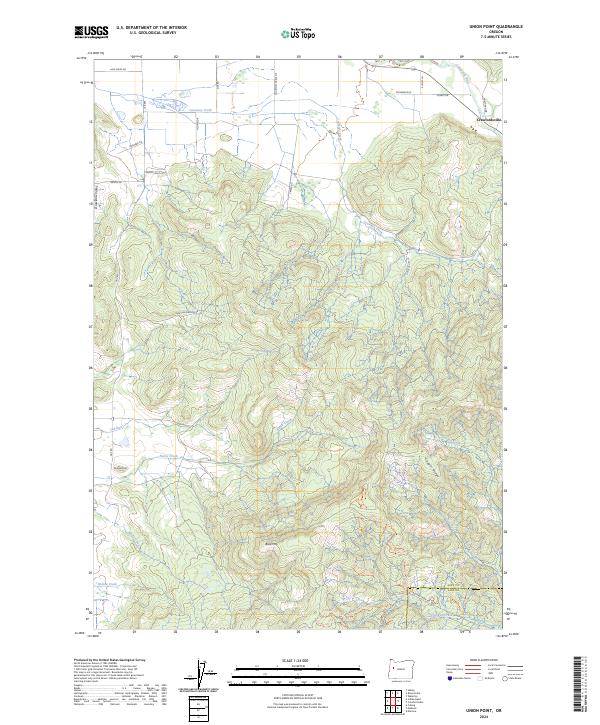 Union Point 2024 topographic map thumbnail