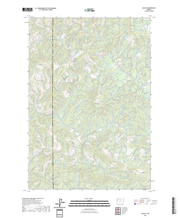 Valsetz 2023 topographic map thumbnail