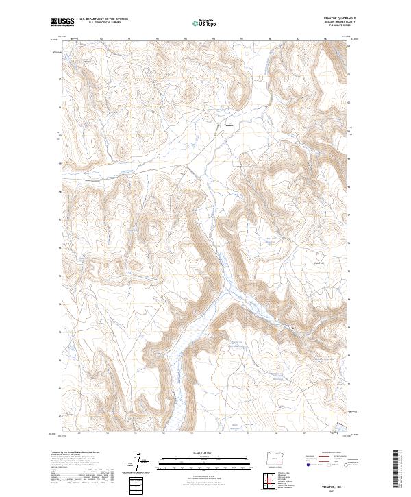 Venator 2023 topographic map thumbnail