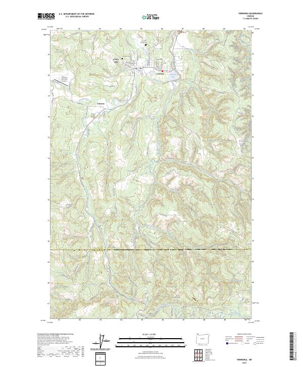 Vernonia 2023 topographic map thumbnail