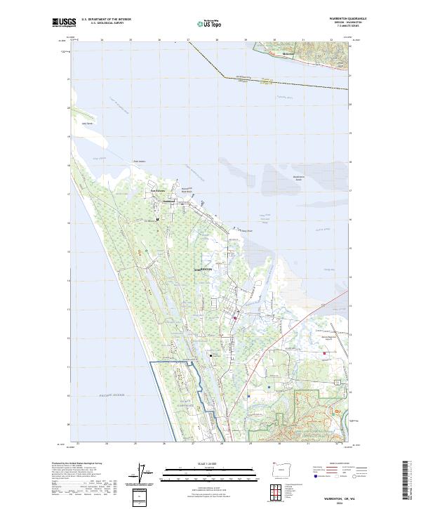 Warrenton topographic map thumbnail