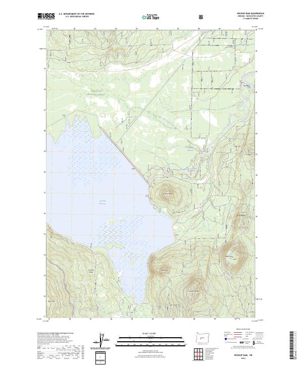 Wickiup Dam 2024 topographic map thumbnail