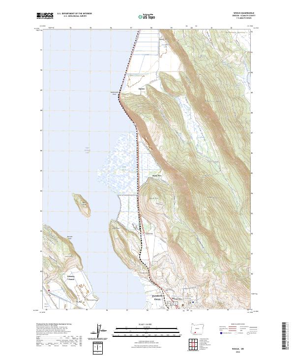 Wocus 2024 topographic map thumbnail