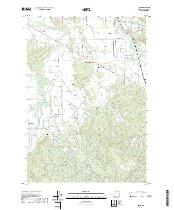 Jasper topographic map thumbnail