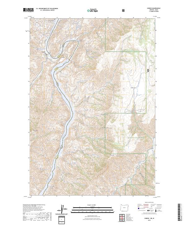 Oxbow 2023 topographic map thumbnail