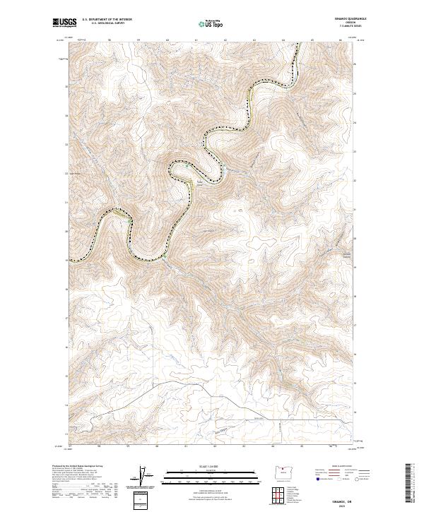 Sinamox 2023 topographic map thumbnail