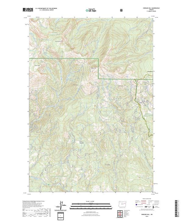 Vinegar Hill 2024 topographic map thumbnail