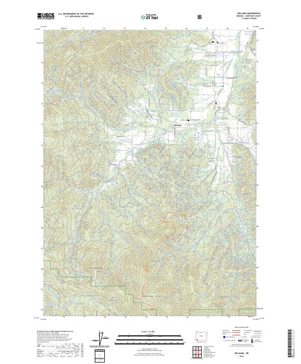 Williams 2024 topographic map thumbnail