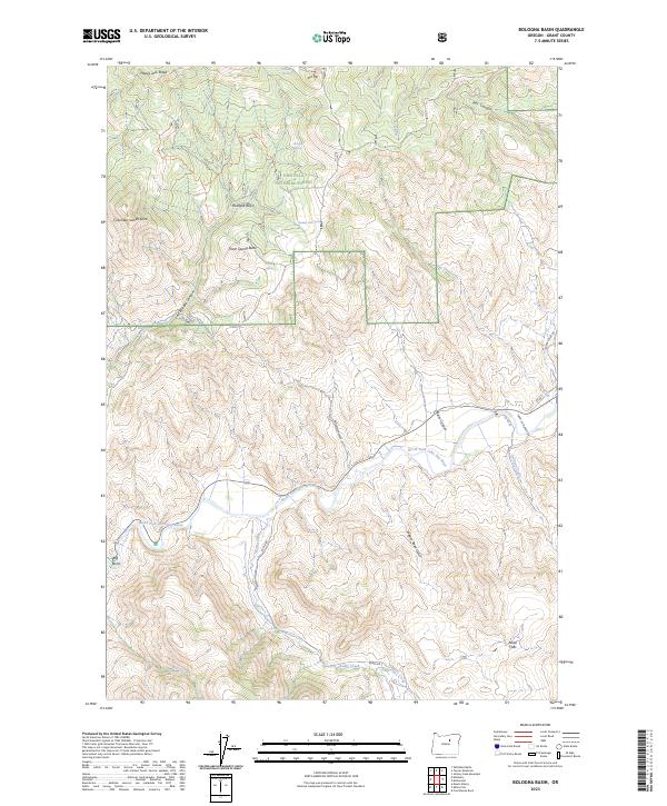 Bologna Basin topographic map thumbnail