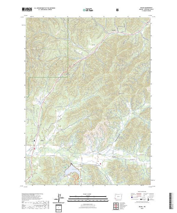 Selma 2023 topographic map thumbnail