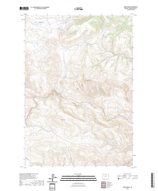 Tubb Spring 2023 topographic map thumbnail