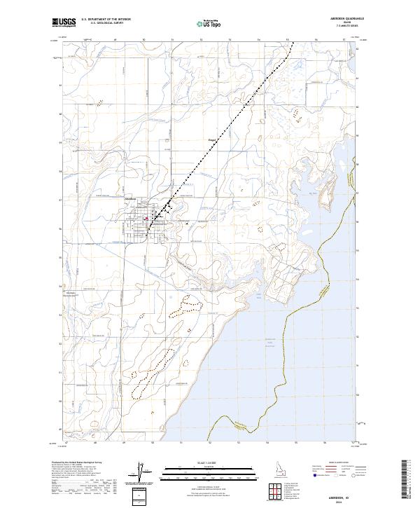 Aberdeen topographic map thumbnail