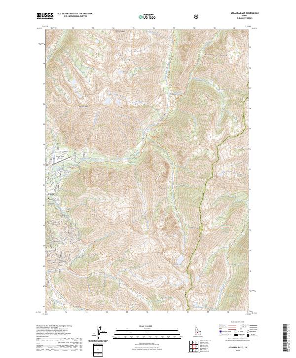 Atlanta East topographic map thumbnail