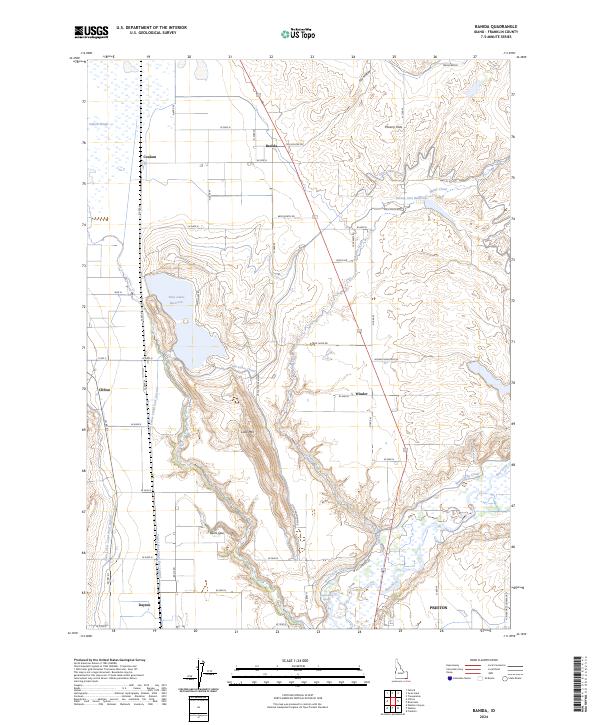 Banida topographic map thumbnail
