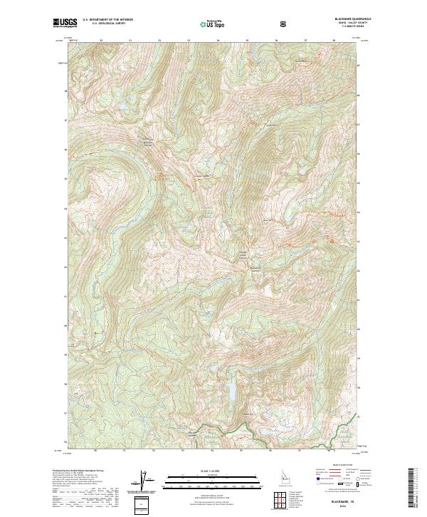 Blackmare topographic map thumbnail