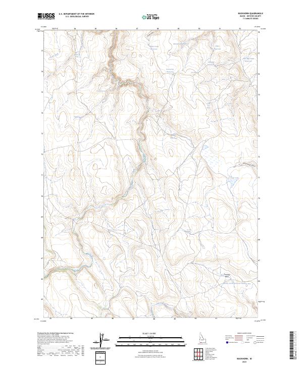 Buckhorn topographic map thumbnail