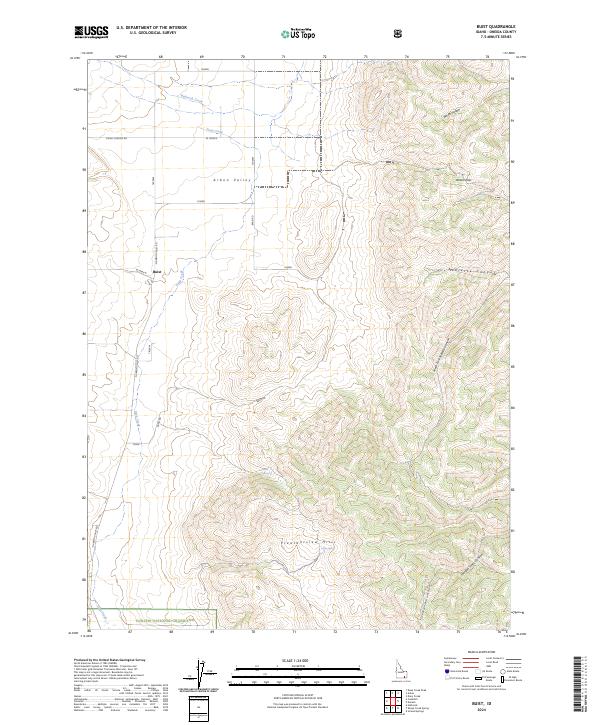 Buist topographic map thumbnail