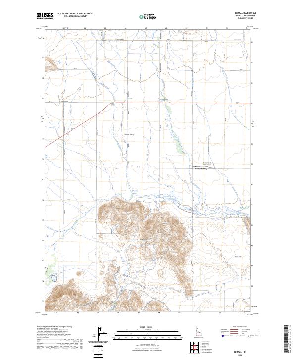 Corral topographic map thumbnail