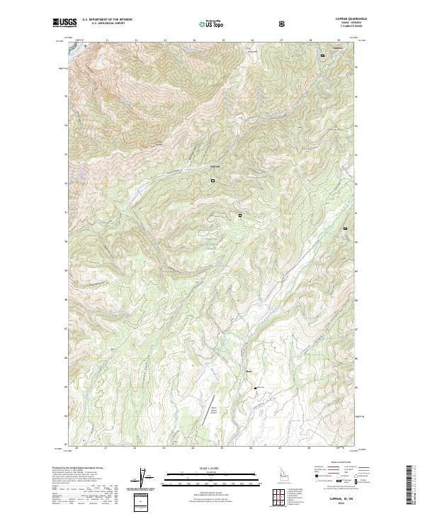 Cuprum topographic map thumbnail