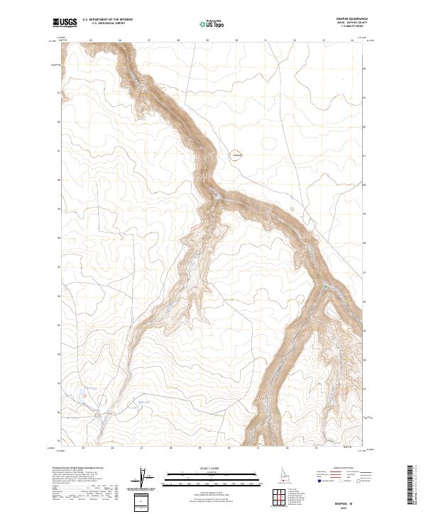 Dishpan topographic map thumbnail