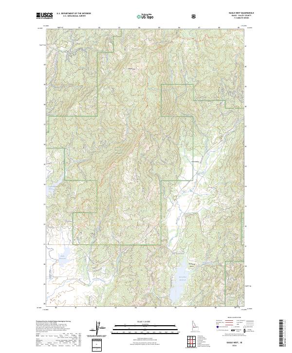 Eagle Nest topographic map thumbnail
